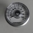 Air Shifter Pressure Gauge stainless 200PSI max