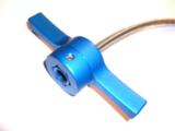 Nitrous Line Wing Nut --BLUE--