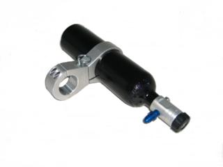 Motorcycle Tube Frame Mounted Bottle Bracket